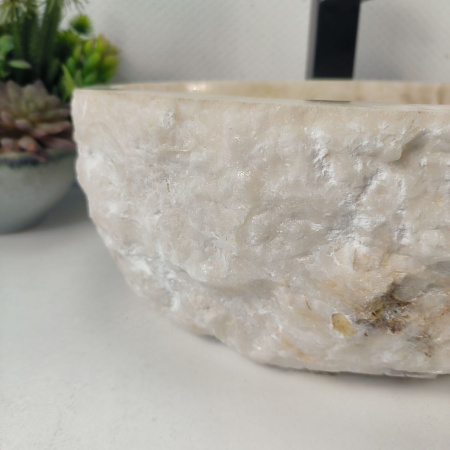 Каменная раковина из оникса Erozy White EO-04244 (41*32*15) 0212 из натурального камня