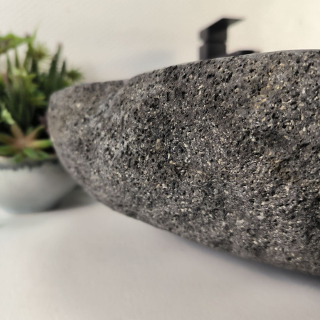 Каменная раковина из речного камня RS-05242 (57*45*16) 0862 из натурального камня