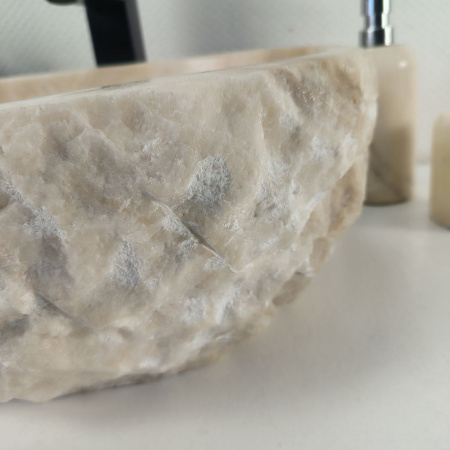 Каменная раковина из оникса Erozy White EO-04239 (42*33*15) 0212 из натурального камня