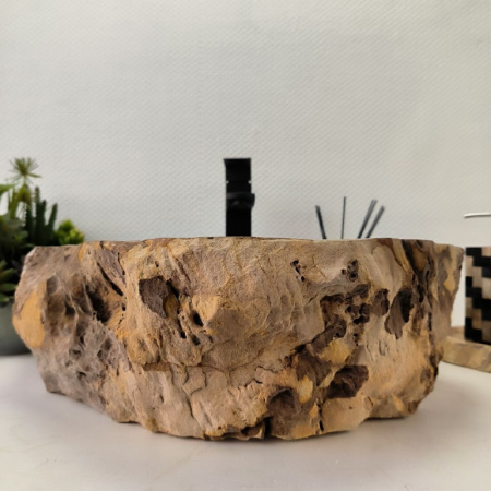Раковина из окаменелого дерева Fossil Basin OD-02376 (49*46*15) 0089