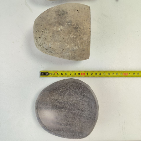 Набор из речного камня 4 предмета RN-02878 поднос 36см*36см
