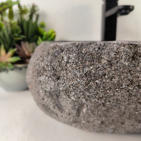 Каменная раковина из речного камня RS-05053 (45*36*15) 0861 из натурального камня