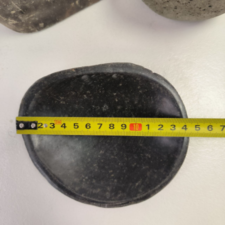 Набор из речного камня 3 предмета RN-03821 дозатор, стаканчик,мыльница) (143,144,145)