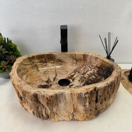 Раковина из окаменелого дерева Fossil Basin OD-02417 (55*45*14) 0089