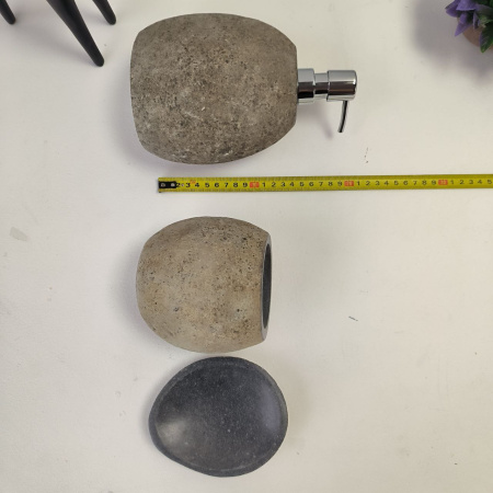 Набор из речного камня 4 предмета RN-03122 поднос 30см*38см