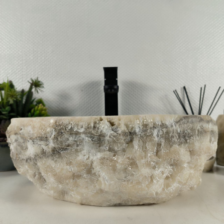 Каменная раковина из оникса Erozy Grey EO-04628 (42*37*15) 0156 из натурального камня