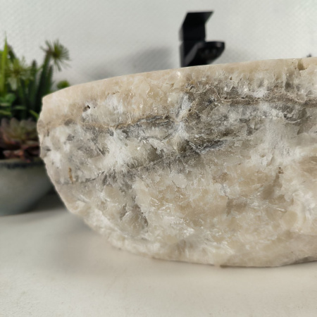 Каменная раковина из оникса Erozy Grey EO-04628 (42*37*15) 0156 из натурального камня