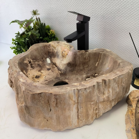 Раковина из окаменелого дерева Fossil Basin OD-02357 (50*41*15) 0088