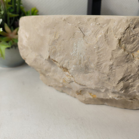 Каменная раковина из мрамора Erozy Cream EM-04954 (61*42*15) 0879 из натурального камня 