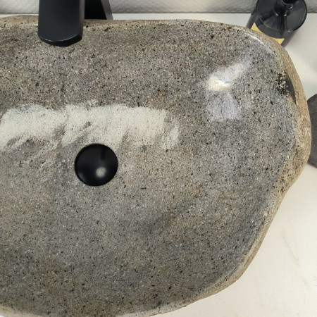 Каменная раковина из речного камня RS-05167 (60*38*15) 0862 из натурального камня
