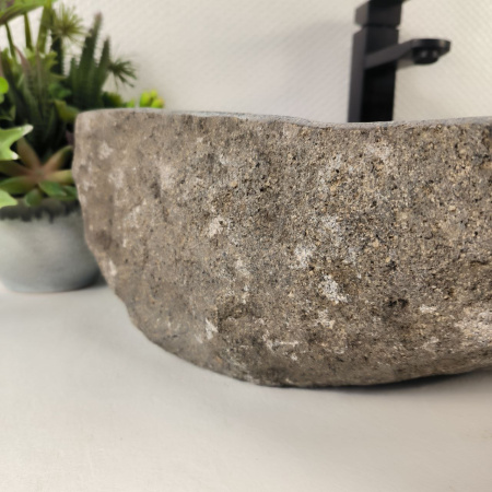 Каменная раковина из речного камня RS-05183 (60*43*15) 0858 из натурального камня
