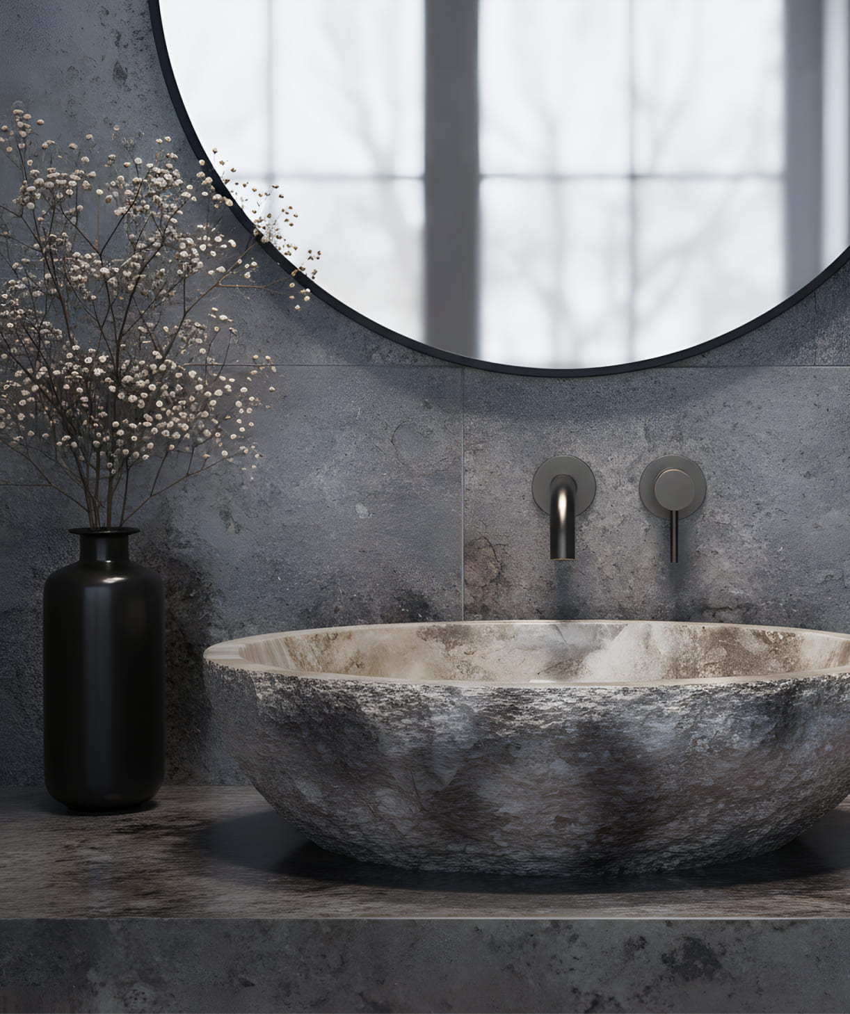 Раковины из оникса