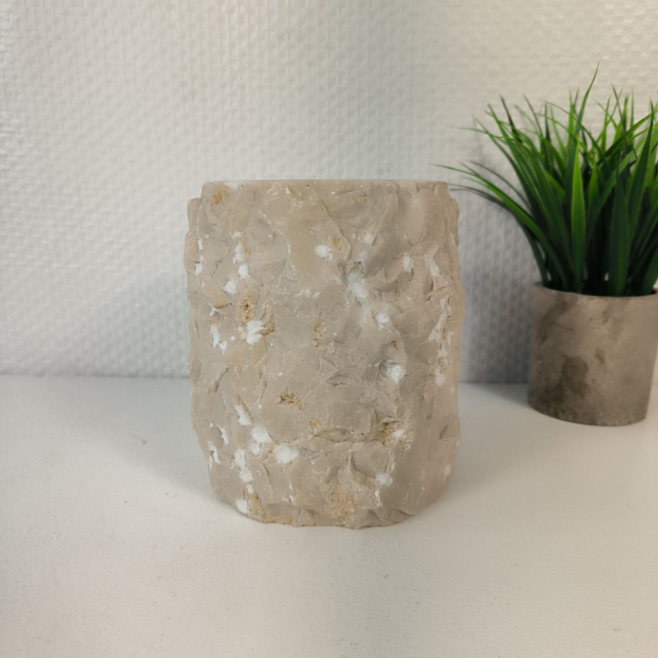 Стакан из мрамора Erozy Cream CM-65300 (15см*12см) 0894
