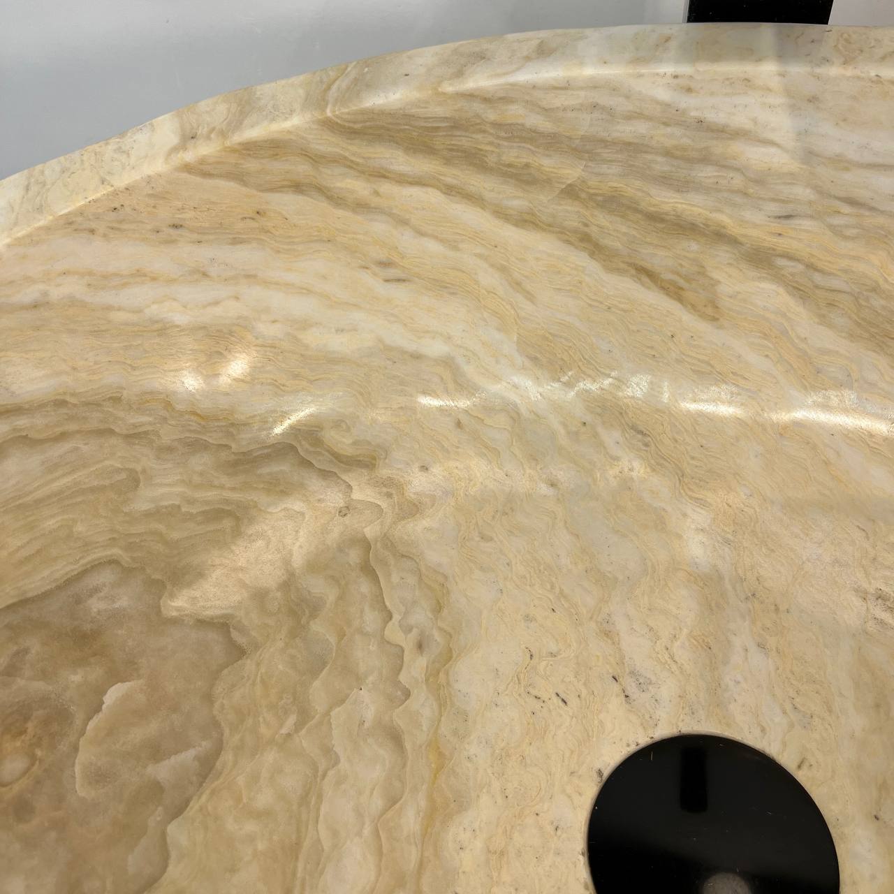 Раковина из оникса ПАРА! Erozy White EO-66991 52*42*15 из натурального камня