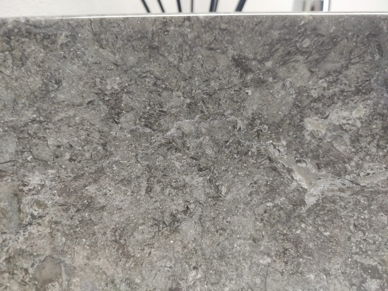 Раковина из мрамора Bowl Grey Marmo Medium BM-60034 45*45*15 из натурального камня