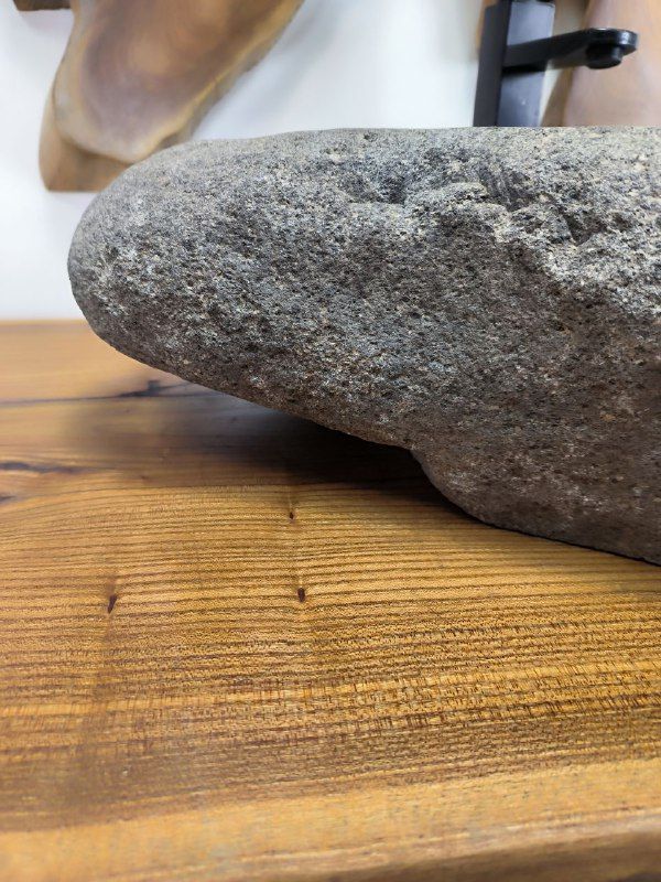 Раковина из речного камня RS-66564 63х45х15 из натурального камня