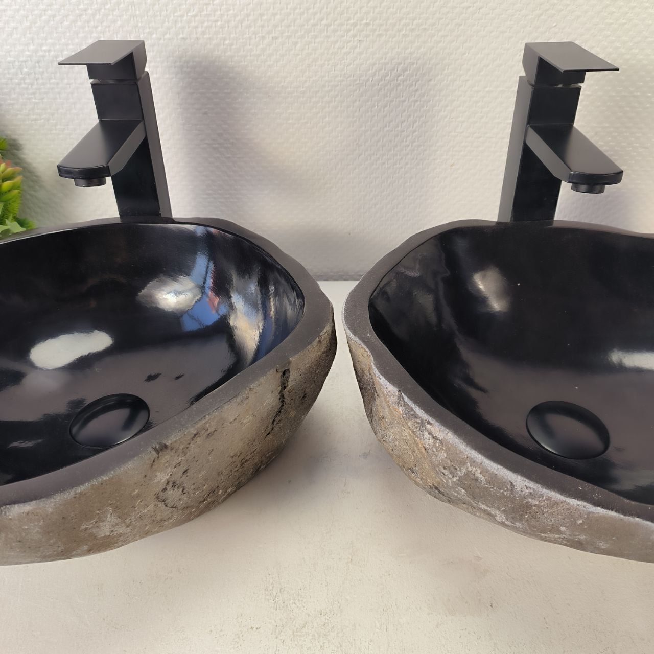 Раковина из речного камня ПАРА! RS-65339 40*36*15 0865