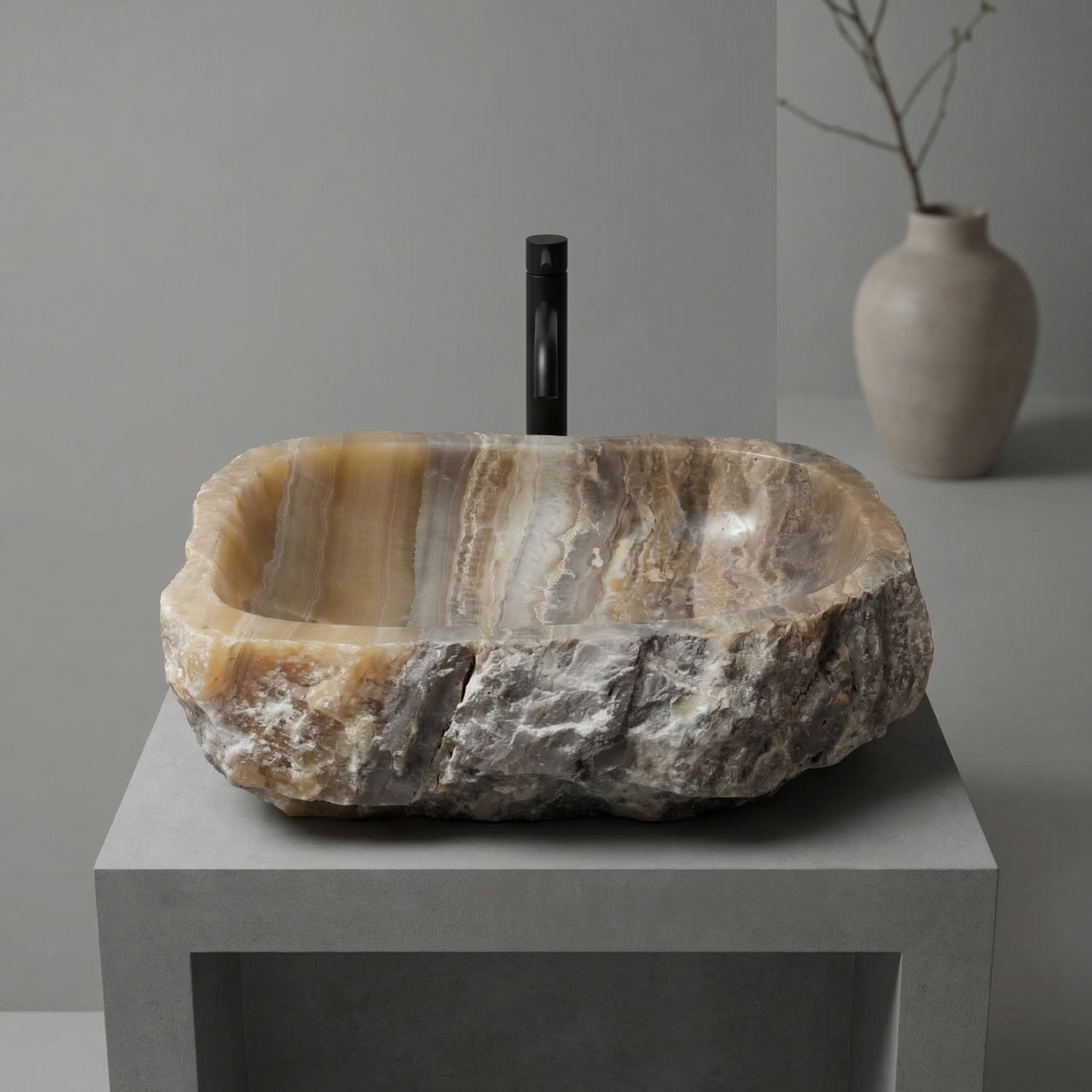 Раковины из оникса