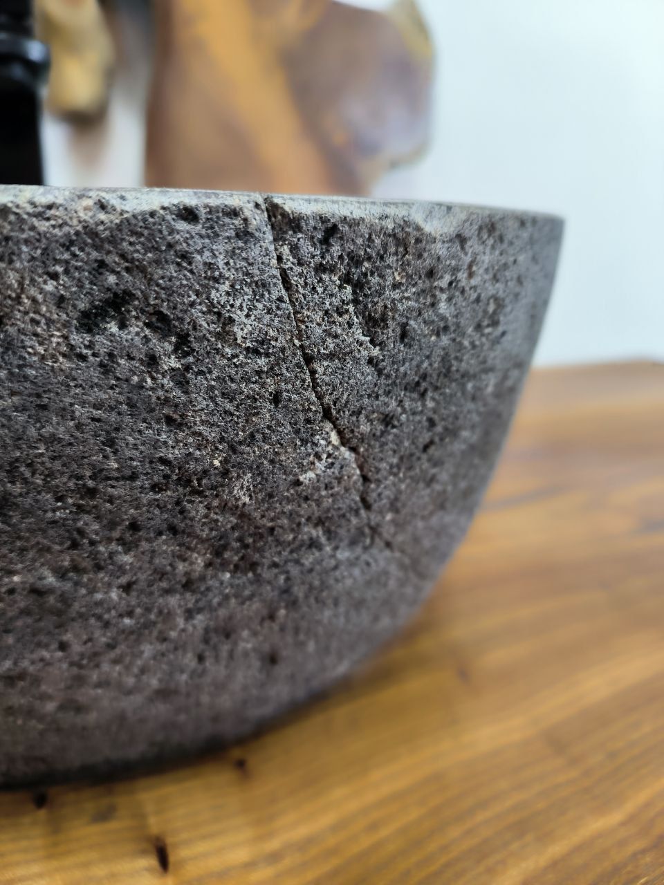 Раковина из речного камня RS-66529 50х36х15 из натурального камня