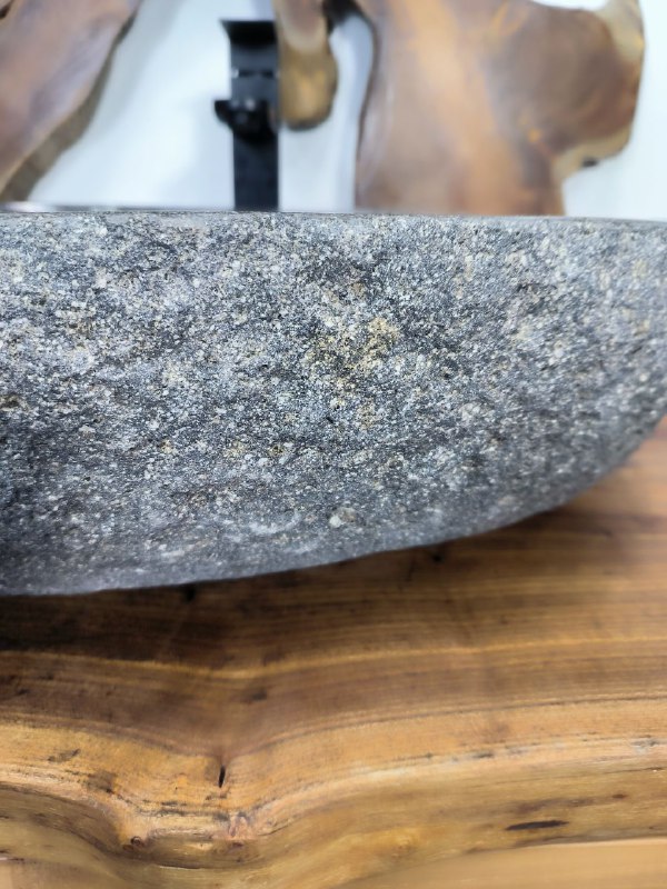 Раковина из речного камня RS-66710 56х46х16 из натурального камня
