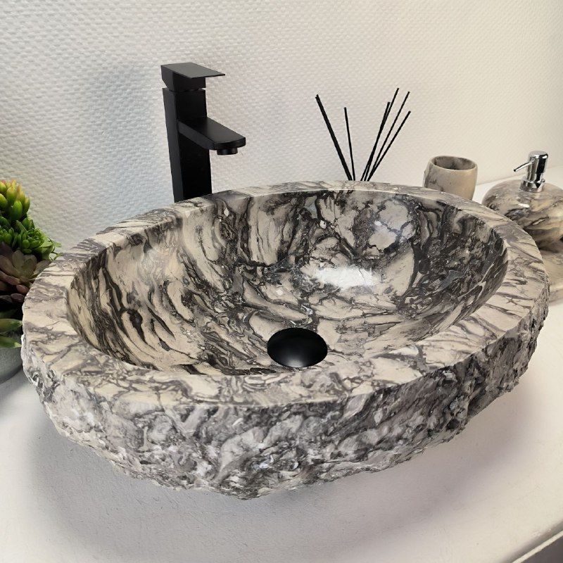Раковина из мрамора Erozy Doreng EM-62845 51*39*15 из натурального камня