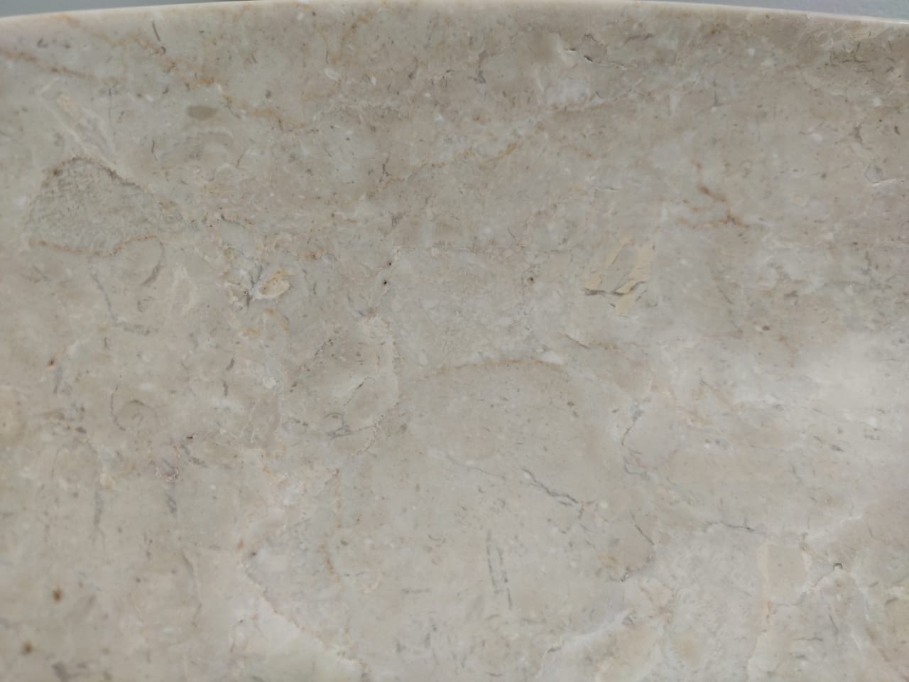 Раковина из мрамора Donut Cream Medium DM-70237 45*45*15 из натурального камня