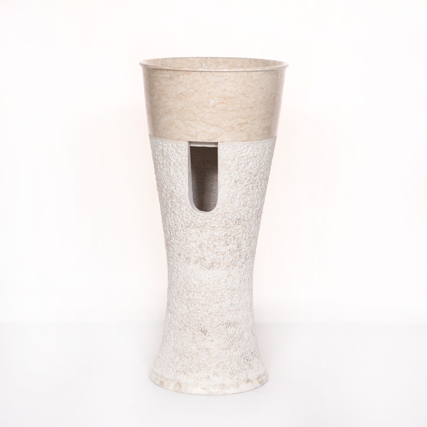 Раковина напольная из мрамора Pedestal MN-63219 40*40*90