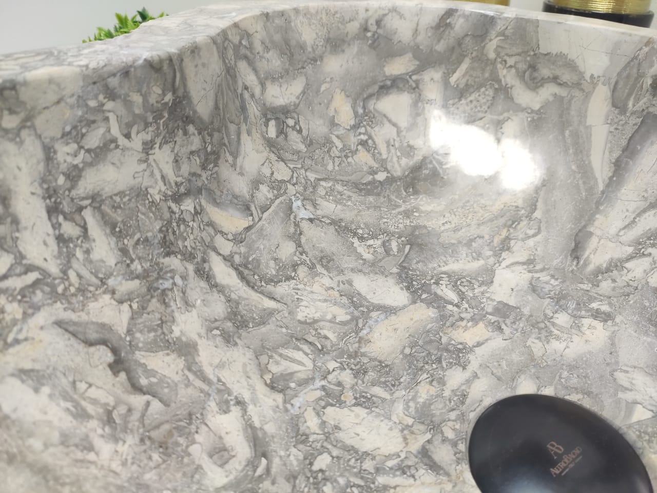 Раковина из мрамора Erozy Doreng Big EM-60105 60*47*15 из натурального камня