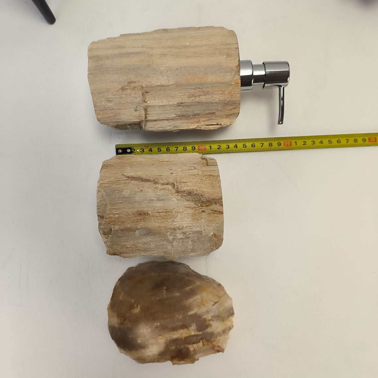 Набор из окаменелого дерева 4 предм Fossil Set NF-63069 поднос 32см*38см