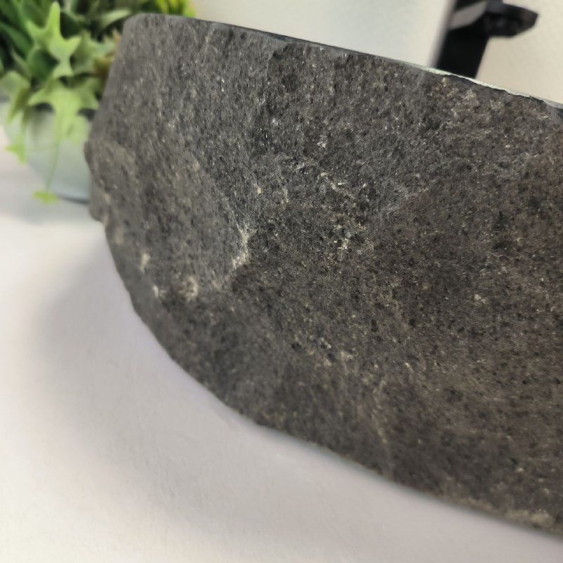 Раковина из андезита Erozy Black EA-62823 51*41*15 из натурального камня
