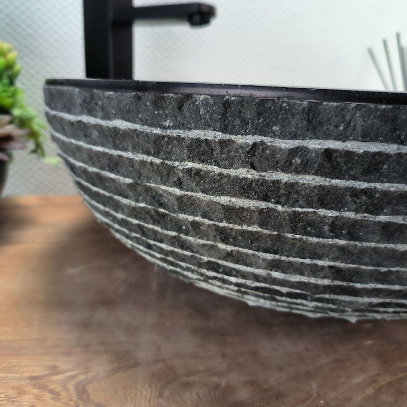 Раковина из андезита Bowl Black Marmo BA-62853 45*45*15 96