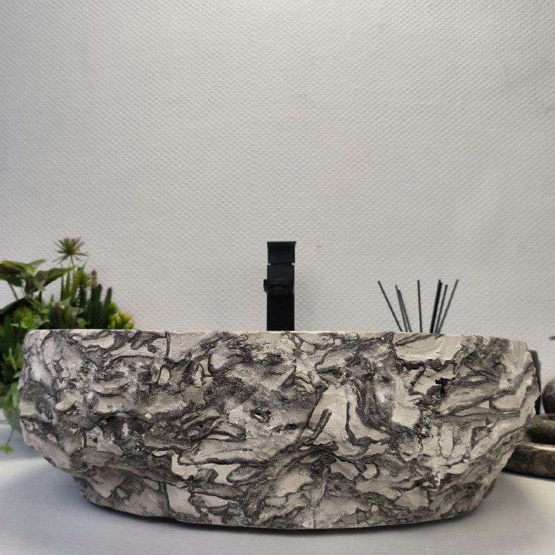 Раковина из мрамора Erozy Doreng EM-62670 51*41*15 из натурального камня