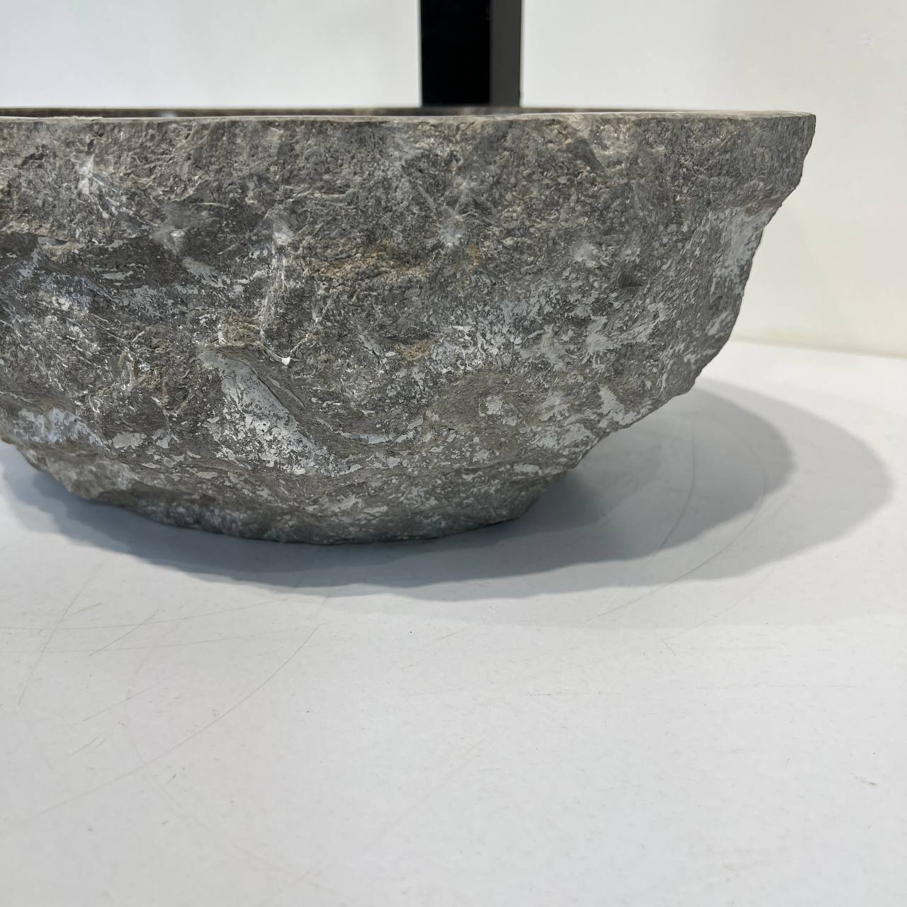 Раковина из мрамора Erozy Grey EM-67042 39*30*14 из натурального камня