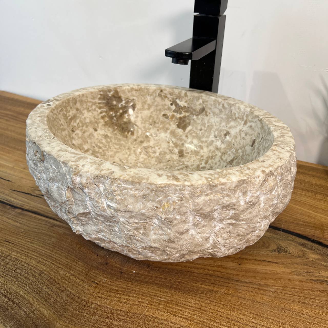 Раковина из мрамора Erozy Cream EM-66998 36*31*15 из натурального камня