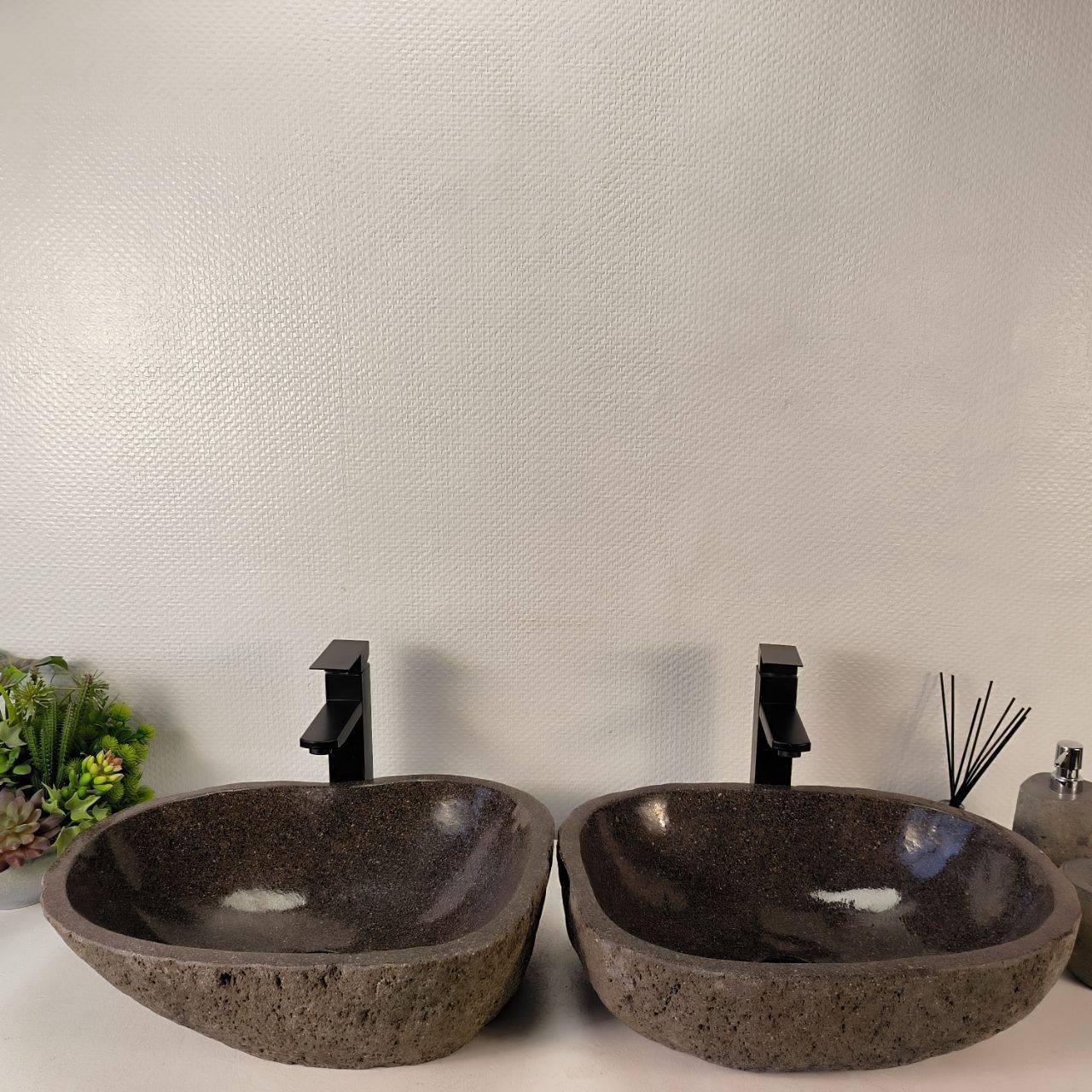 Раковина из речного камня ПАРА! RS-65358 49*39*15 0865