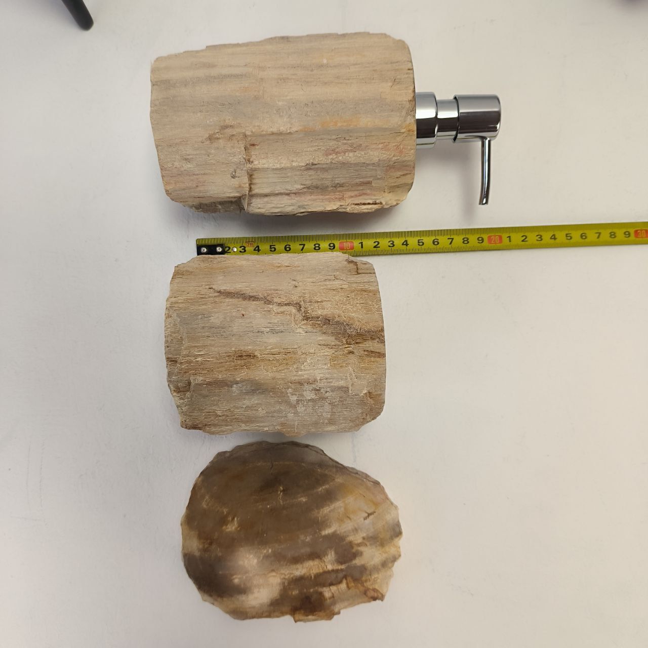 Набор из окаменелого дерева 4 предм Fossil Set NF-63069 поднос 32см*38см