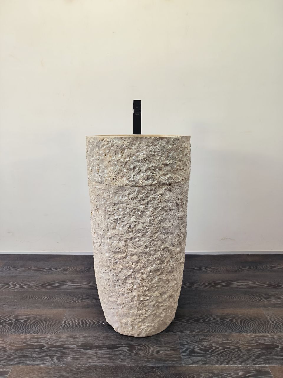 Раковина напольная из мрамора Pedestal Cream Marmo MN-65913 45х45х90 из натурального камня