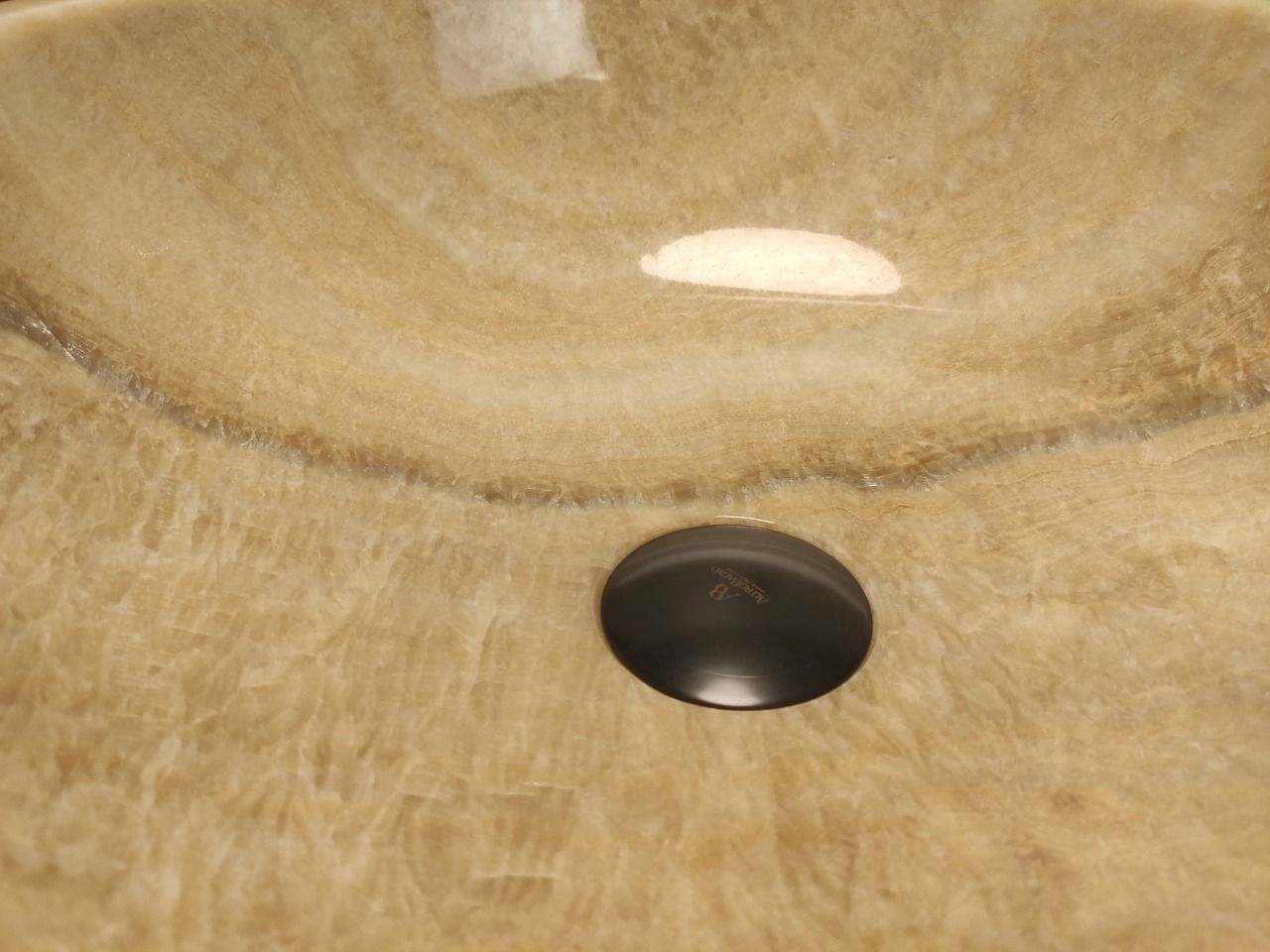 Раковина из оникса ПАРА! Bowl Yellow TinLip BO-60328 40*40*15из натурального камня