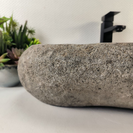 Каменная раковина из речного камня RS-05270 (65*40*15) 0863 из натурального камня