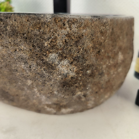 Каменная раковина из речного камня RS-05077 (36*32*15) 0855 из натурального камня