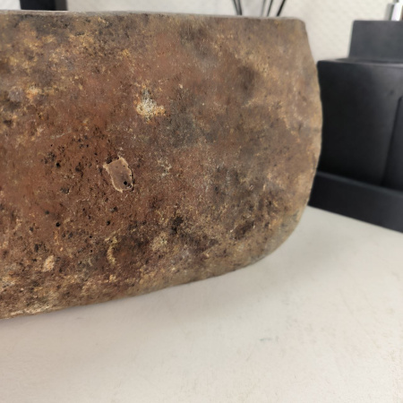Каменная раковина из речного камня RS-05068 (50*39*16) 0861 из натурального камня