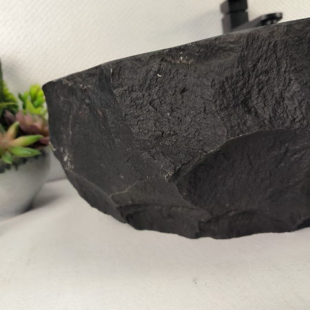 Каменная раковина из андезита Erozy Black EM-05002 (70*40*15) 0036 из натурального камня