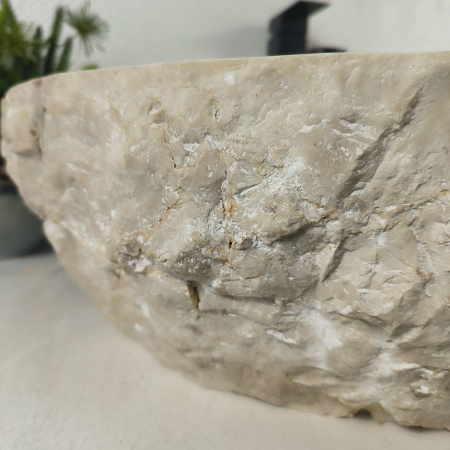 Каменная раковина из мрамора Erozy Cream EM-04782 (61*51*15) 0193 из натурального камня