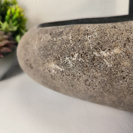 Каменная раковина из речного камня RS-04879 (61*39*14) 0863 из натурального камня