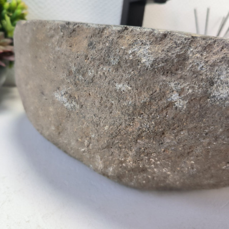 Раковина из речного камня RS04140 (48*43*16) 0123