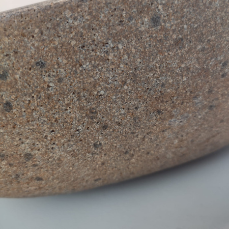 Раковина из речного камня с отверст под смеситель RSS0732 (58*46*15)