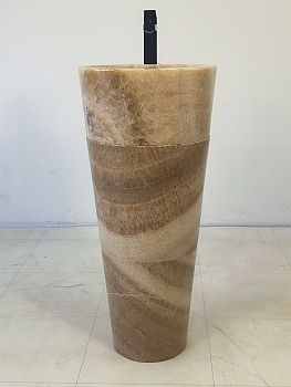 Раковина напольная из оникса Sunset ON-61348 (40*40*90)