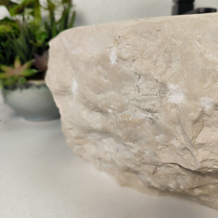 Каменная раковина из мрамора Erozy Cream EM-04951 (54*45*15) 0874 из натурального камня 