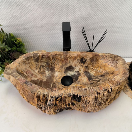 Раковина из окаменелого дерева Fossil Basin OD-02364 (60*31*15) 0089
