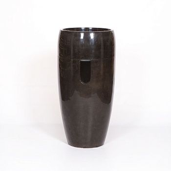 Раковина напольная из мрамора Round Midle MN-61707 45*45*90